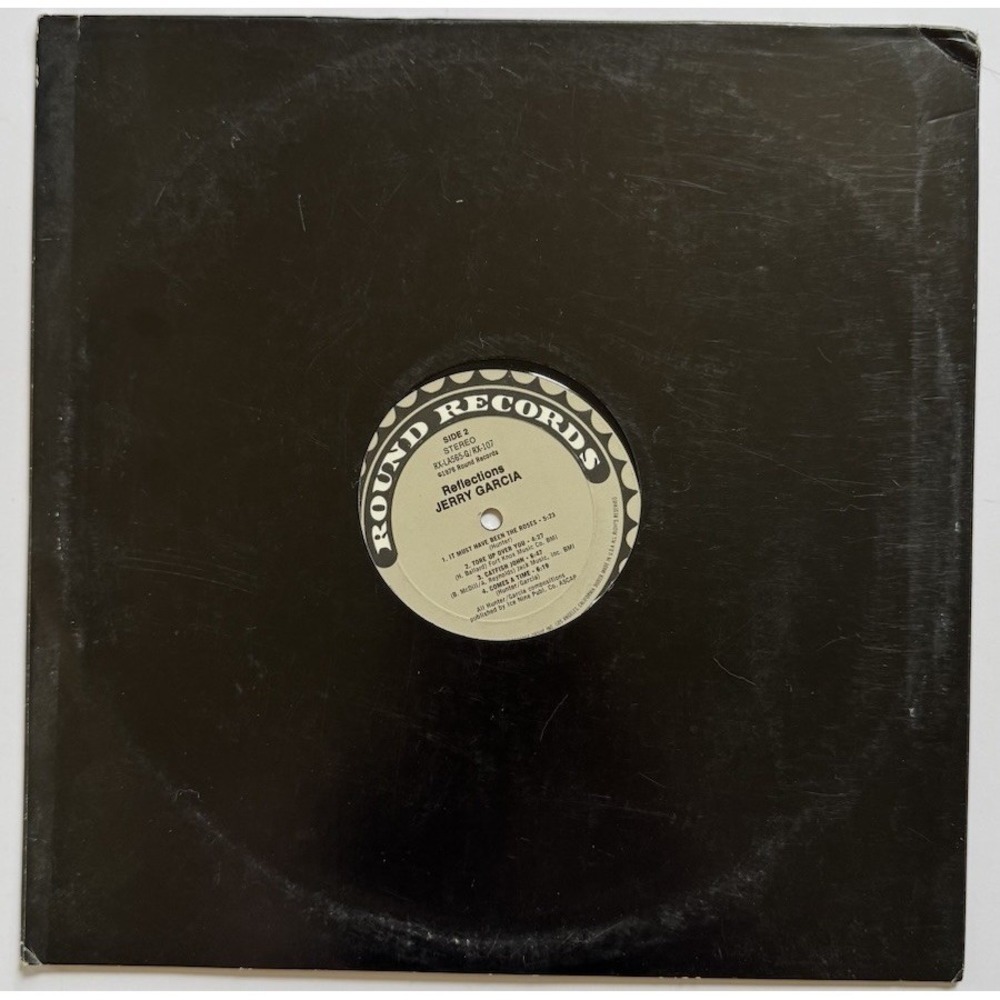 Jerry Garcia Reflections Vinyl Round Records 1976